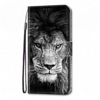 Capa Folio Para Xiaomi Redmi 10 Felino