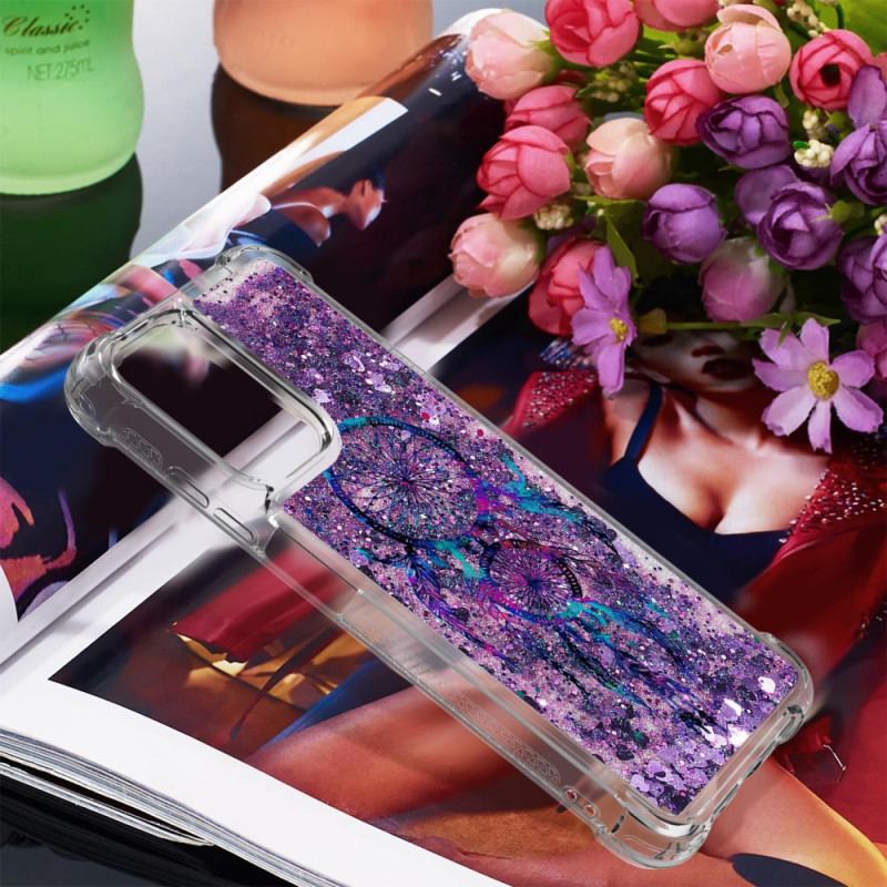 Capa Para Xiaomi Redmi 10 Apanhador De Sonhos Glitter