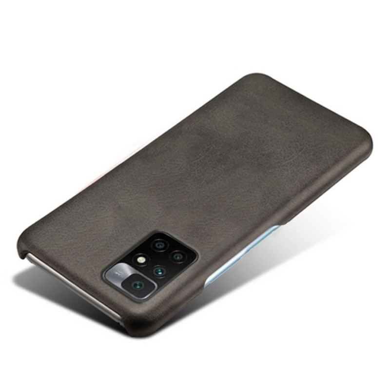 Capa Para Xiaomi Redmi 10 Efeito Couro Ksq