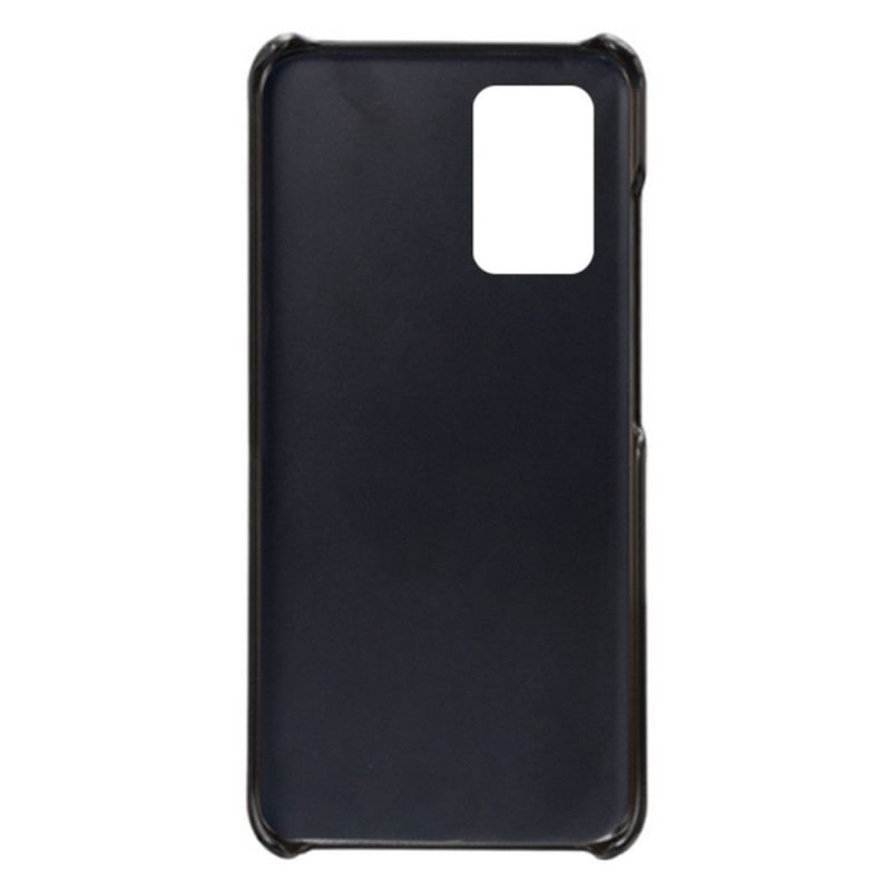 Capa Para Xiaomi Redmi 10 Efeito Couro Ksq