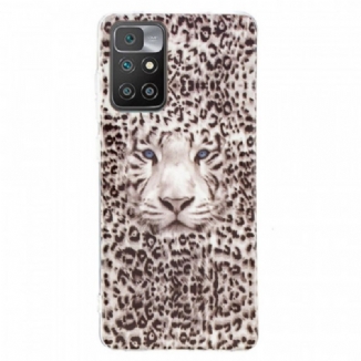 Capa Para Xiaomi Redmi 10 Leopardo Fluorescente