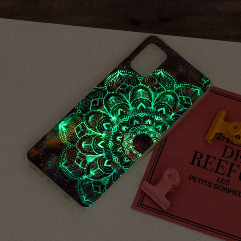 Capa Para Xiaomi Redmi 10 Mandala Colorida Fluorescente