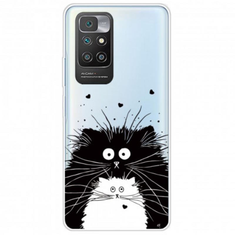 Capa Para Xiaomi Redmi 10 Olha Os Gatos