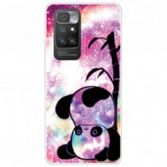 Capa Para Xiaomi Redmi 10 Panda E Bambu