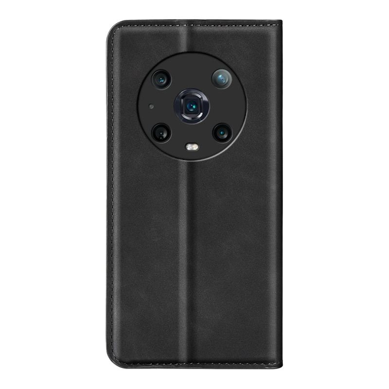 Capa De Celular Para Honor Magic 4 Pro Flip Suavidade Ao Toque Da Pele