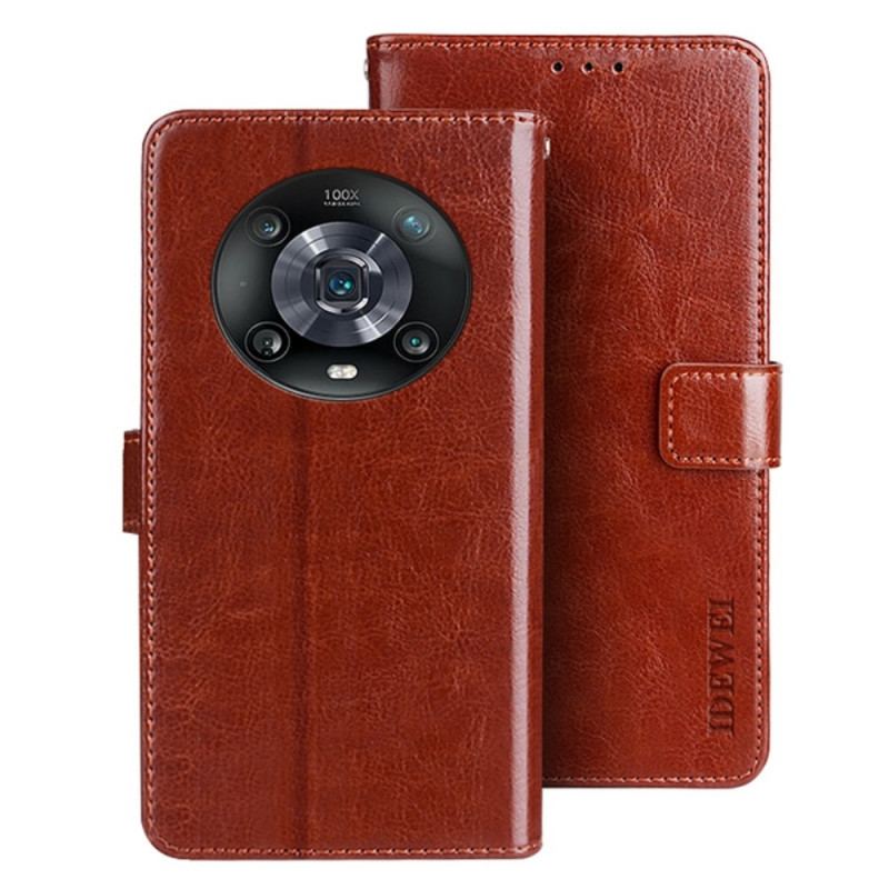 Capa Flip Para Honor Magic 4 Pro Estilo Couro Idewei