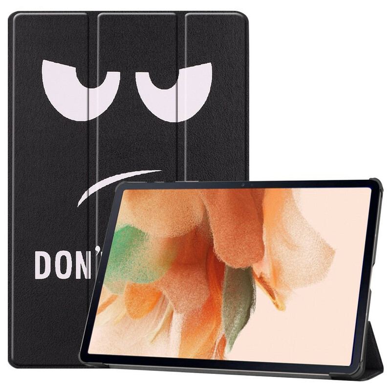 Capa De Celular Para Samsung Galaxy Tab S7 FE Porta Caneta Não Me Toque