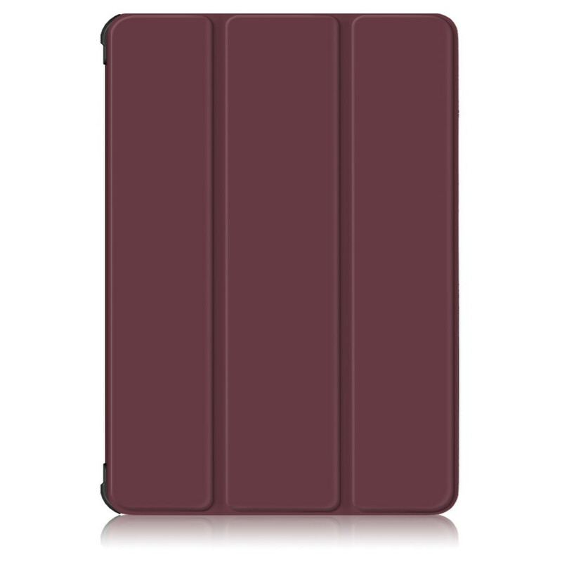 Capa De Celular Para Samsung Galaxy Tab S7 FE Suporte De Caneta Reforçado Com Três Dobras