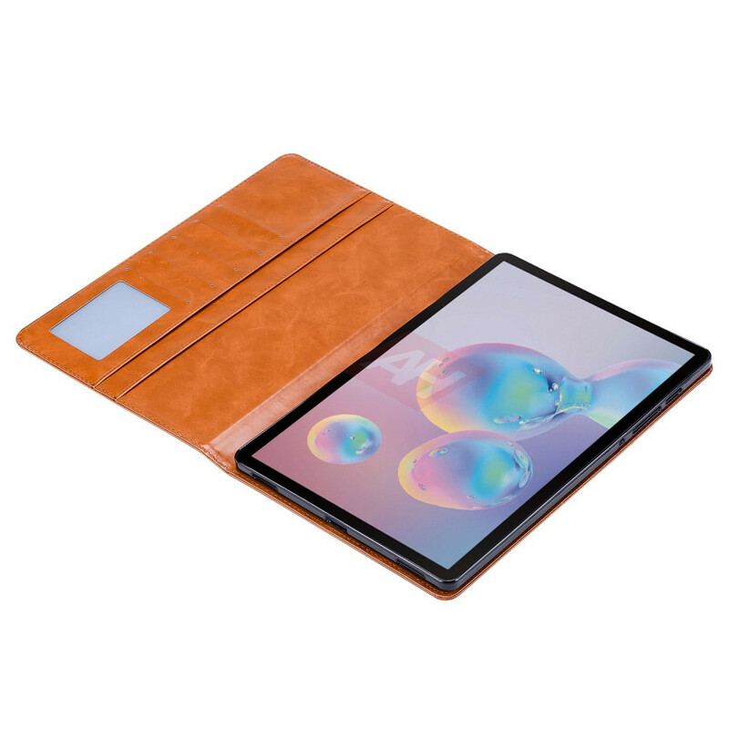 Capa Para Samsung Galaxy Tab S7 FE Conjunto De Cartas