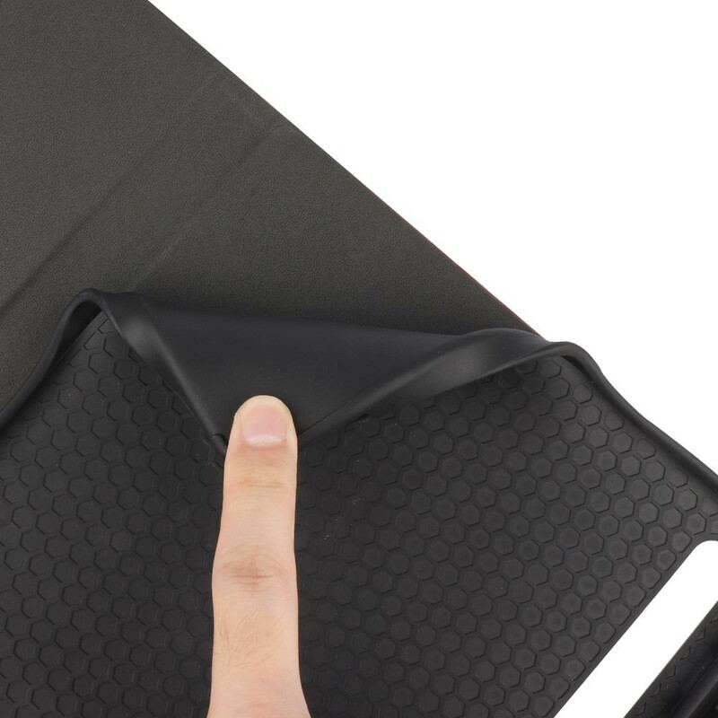 Capa Para Samsung Galaxy Tab S7 FE Couro Sintético Texturizado