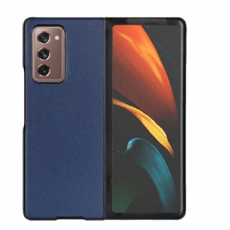 Capa De Celular Para Samsung Galaxy Z Fold 2 Couro Híbrido E Genuíno