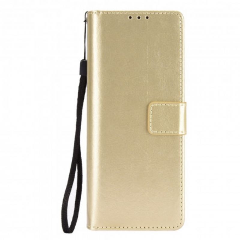 Capa De Couro Para Samsung Galaxy Z Fold 2 Couro Falso Chamativo