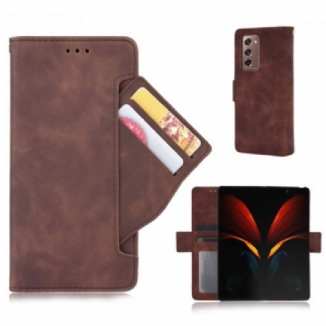 Capa Flip Para Samsung Galaxy Z Fold 2 Multi-card Premier Class