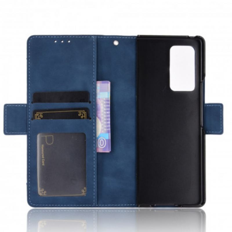 Capa Flip Para Samsung Galaxy Z Fold 2 Multi-card Premier Class