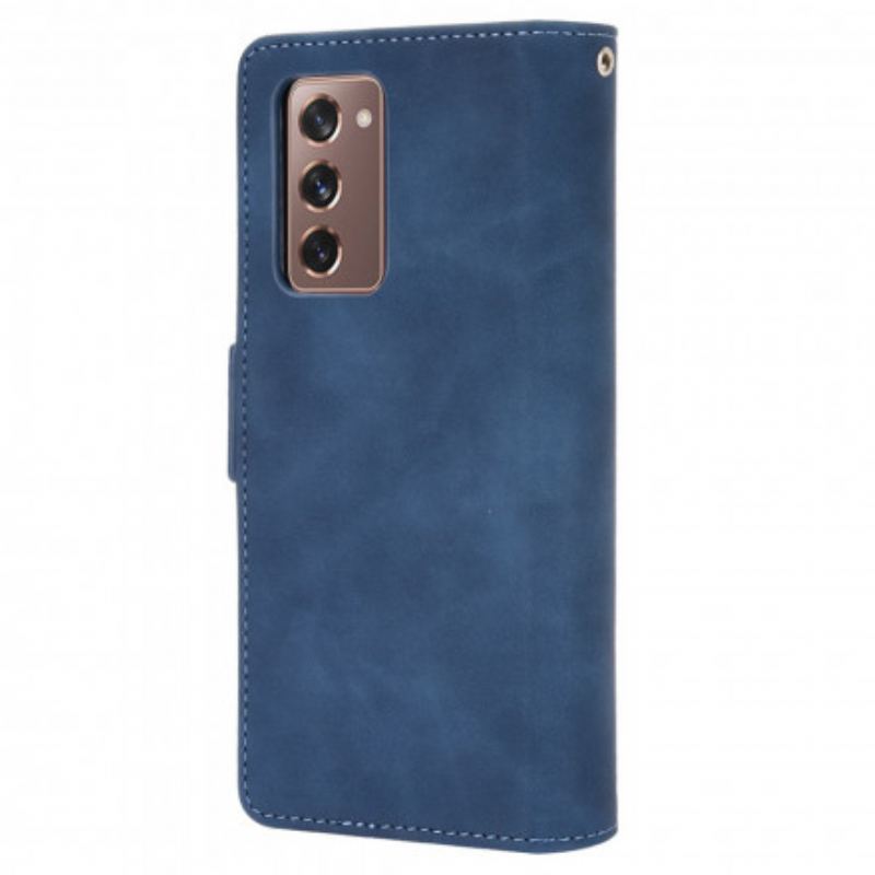 Capa Flip Para Samsung Galaxy Z Fold 2 Multi-card Premier Class