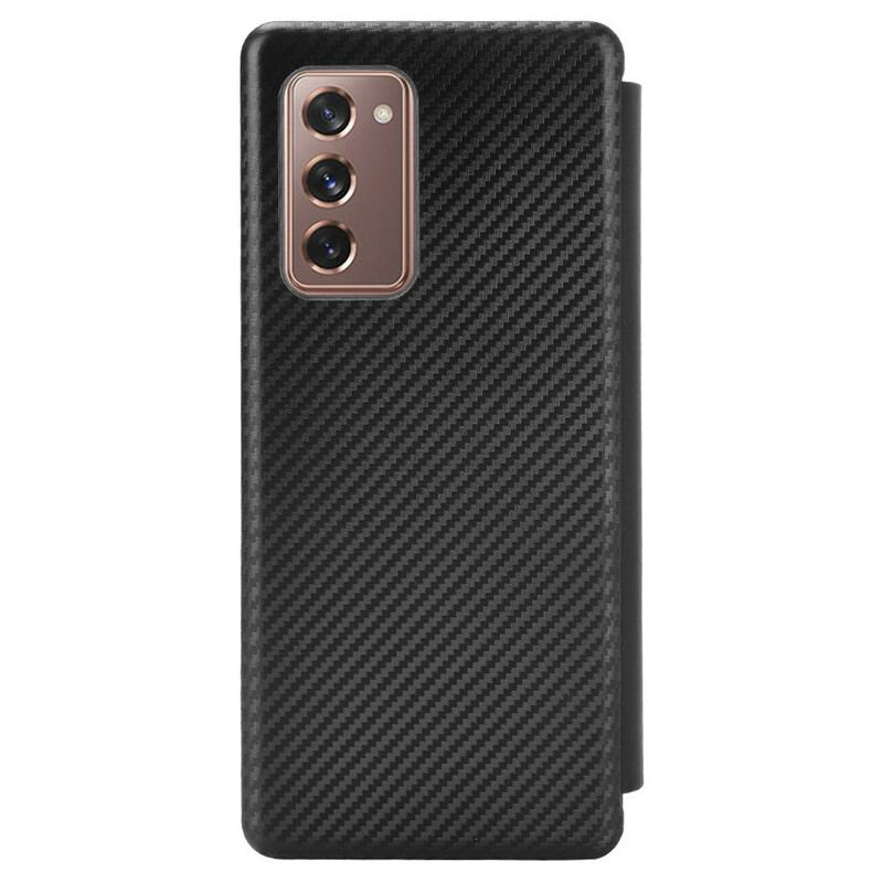 Capa Para Samsung Galaxy Z Fold 2 Fibra De Carbono