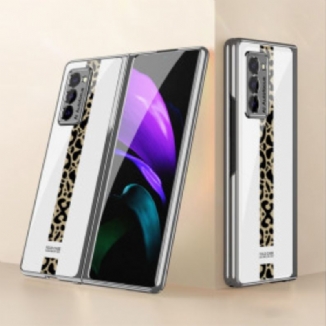 Capa Para Samsung Galaxy Z Fold 2 Vidro Temperado Leopardo Gkk