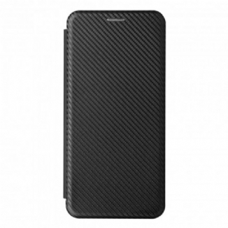 Capa De Celular Para Moto G50 Flip Silicone Carbono