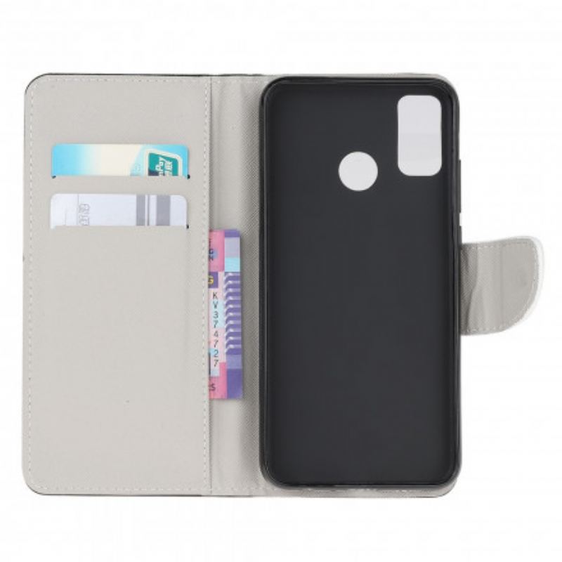 Capa Folio Para Moto G50 Urso Perigoso