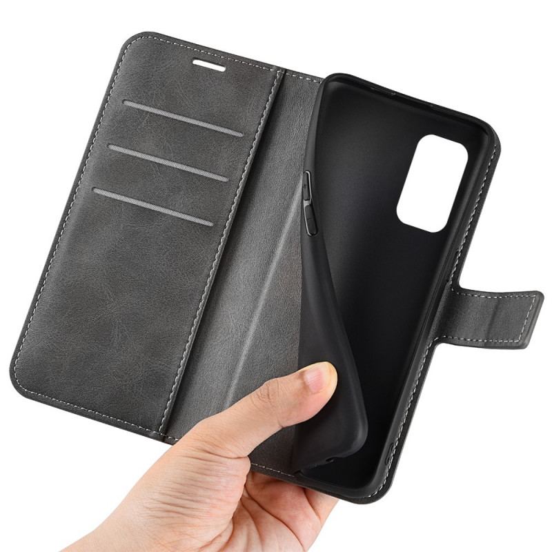 Capa De Celular Para Samsung Galaxy M52 5G Flip Couro Elegante