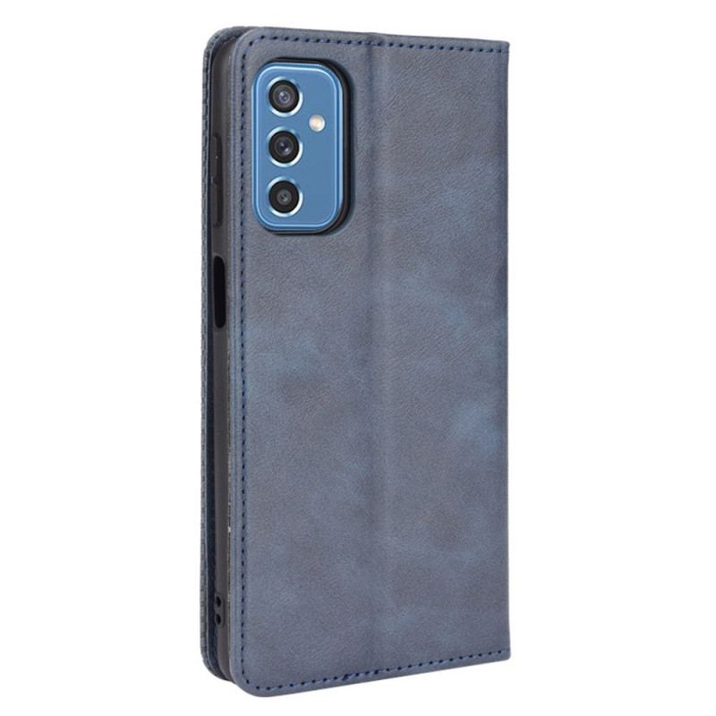 Capa De Celular Para Samsung Galaxy M52 5G Flip Couro Sintético Macio