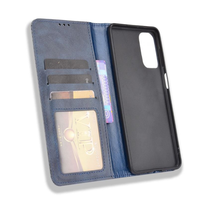 Capa De Celular Para Samsung Galaxy M52 5G Flip Couro Sintético Macio