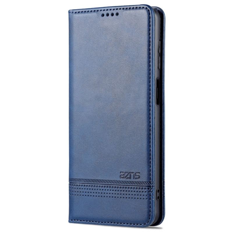 Capa De Celular Para Samsung Galaxy M52 5G Flip Efeito Couro Azns