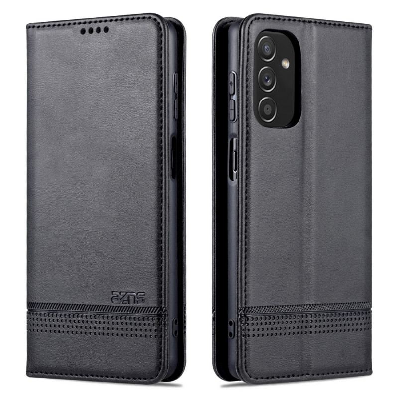 Capa De Celular Para Samsung Galaxy M52 5G Flip Efeito Couro Azns