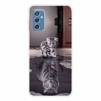 Capa De Celular Para Samsung Galaxy M52 5G Gatinho Sonhador