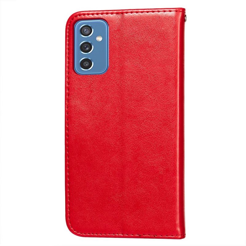 Capa Flip Para Samsung Galaxy M52 5G Couro Grosso