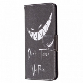 Capa Flip Para Samsung Galaxy M52 5G Sorriso Maquiavélico