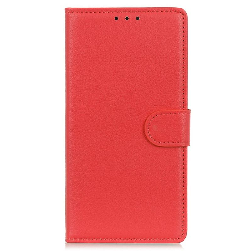 Capa Folio Para Samsung Galaxy M52 5G Textura Lichia