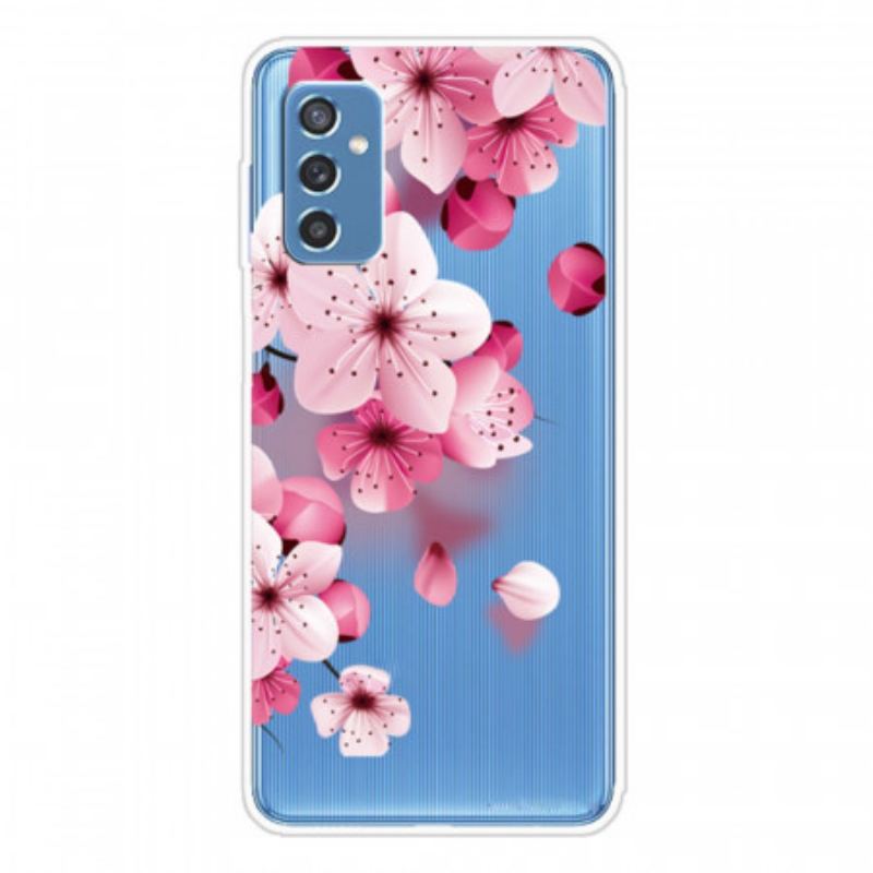 Capa Para Samsung Galaxy M52 5G Chuva De Flores