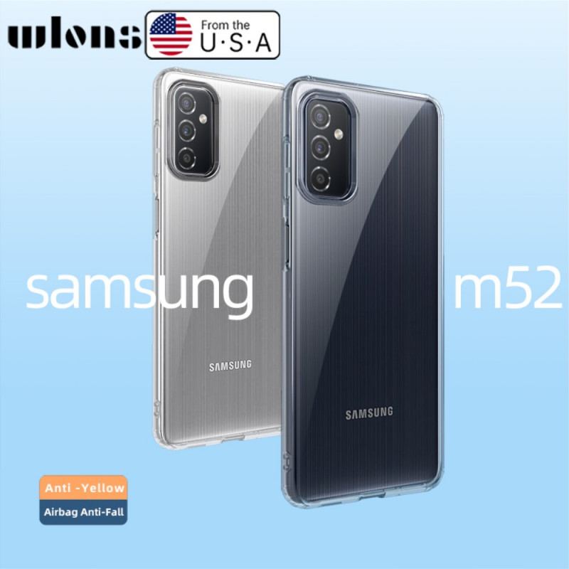 Capa Para Samsung Galaxy M52 5G Fukela Transparente