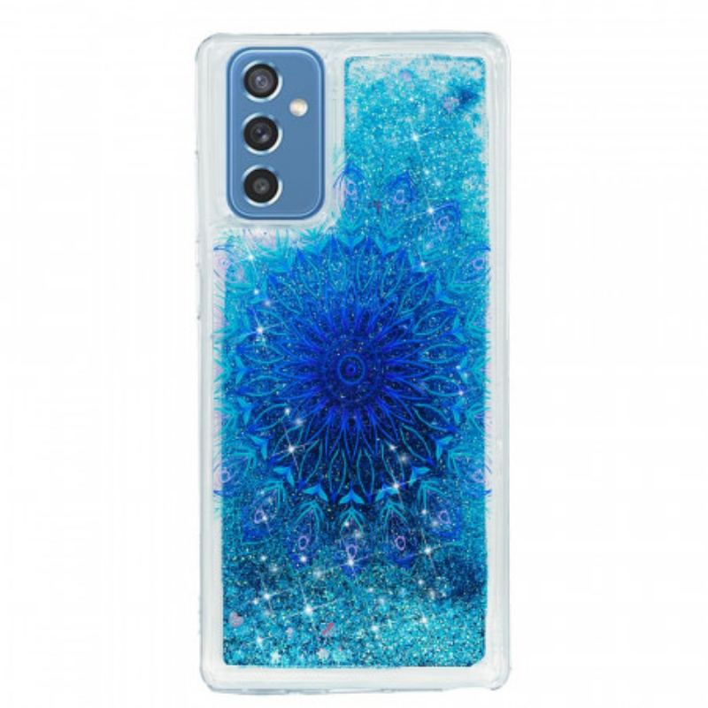 Capa Para Samsung Galaxy M52 5G Mandala Marinha