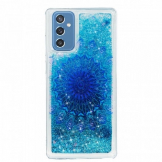 Capa Para Samsung Galaxy M52 5G Mandala Marinha