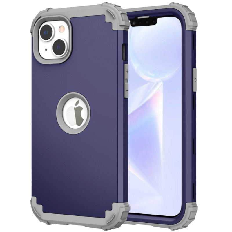 Capa De Celular Para iPhone 14 Efeito Metálico