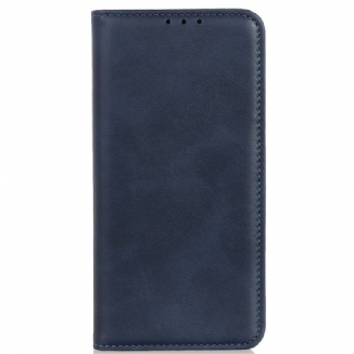 Capa De Celular Para iPhone 14 Flip Couro Rachado Elegância