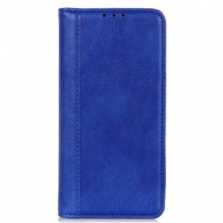 Capa De Celular Para iPhone 14 Flip Elegante Couro Rachado