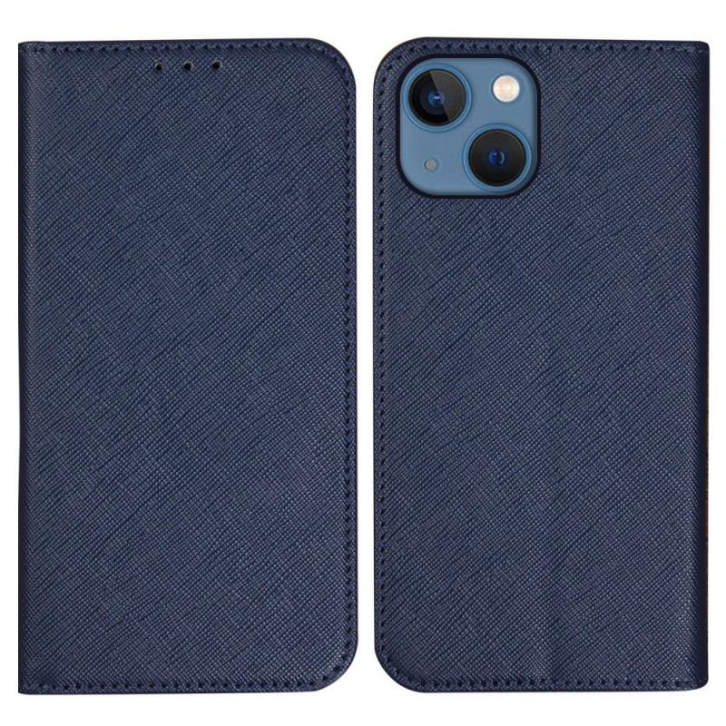 Capa De Celular Para iPhone 14 Flip Texturizado