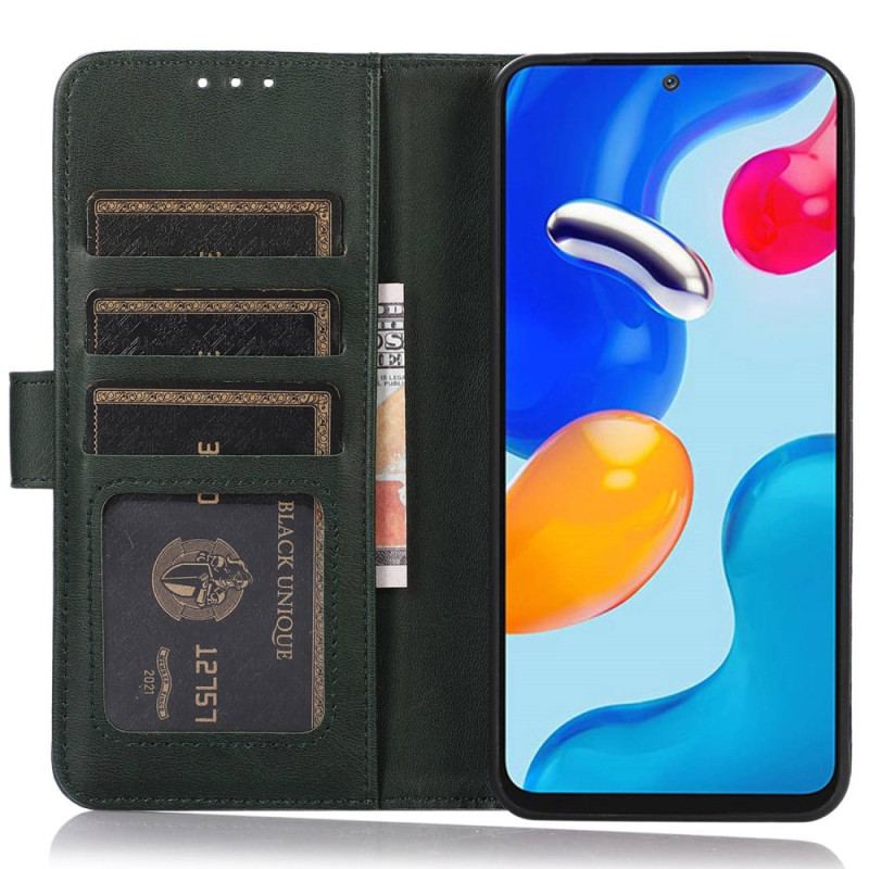 Capa Flip Para iPhone 14 Couro Sintético Fosco