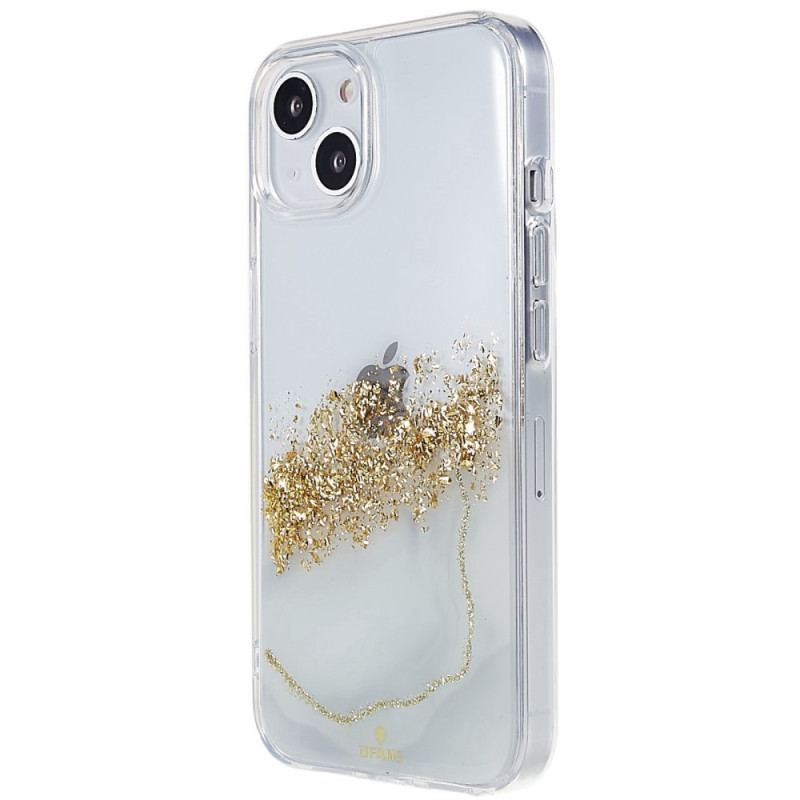 Capa Para iPhone 14 Arte Glitter