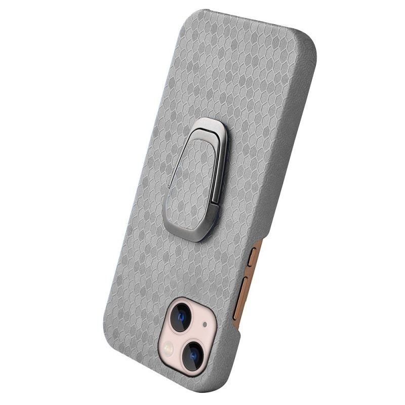 Capa Para iPhone 14 Honeycomb Com Suporte De Anel