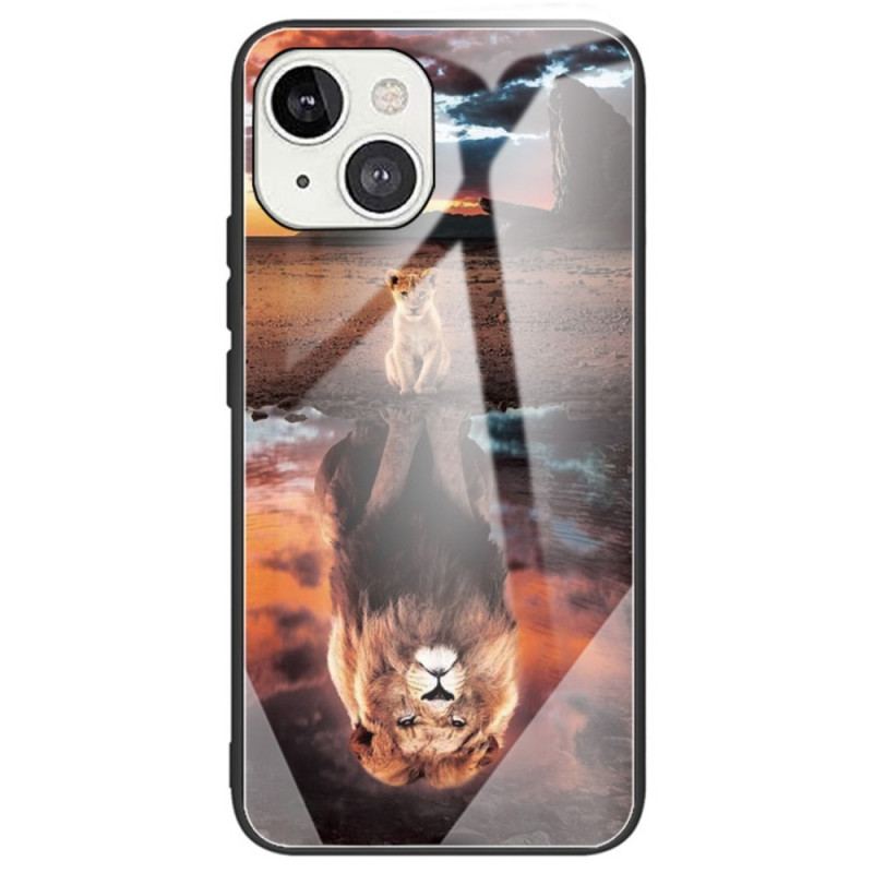 Capa Para iPhone 14 Kitten Dream Vidro Temperado