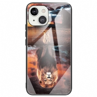 Capa Para iPhone 14 Kitten Dream Vidro Temperado