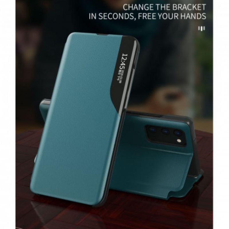 Capa De Celular Para Samsung Galaxy A32 5G Couro Sintético Texturizado