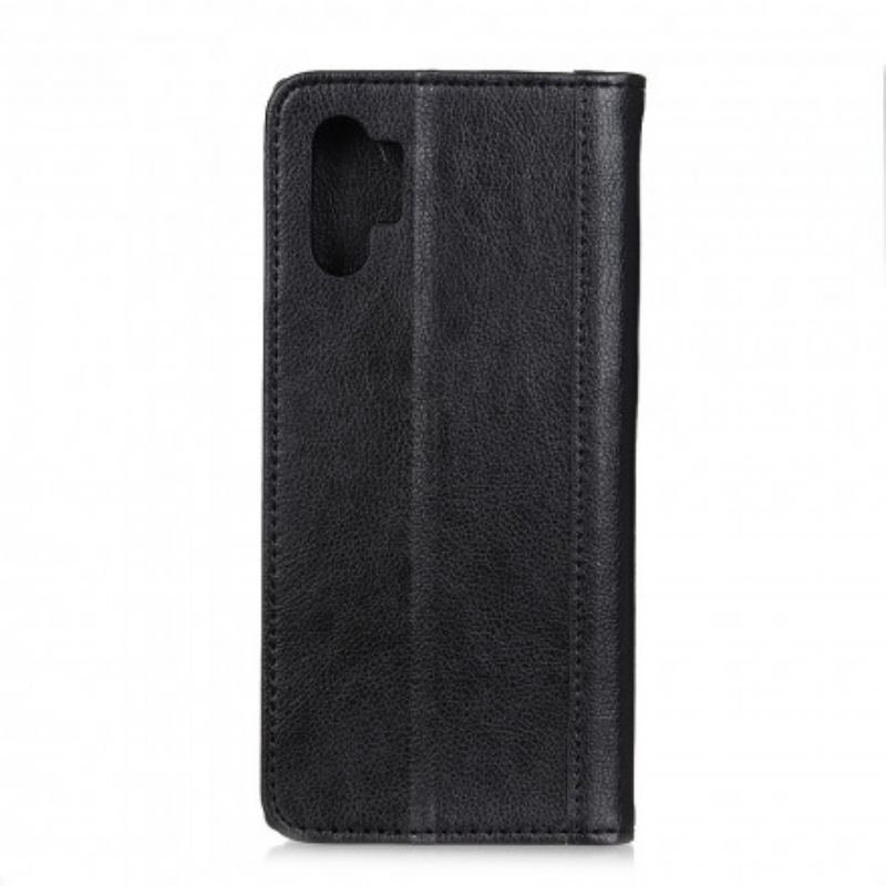 Capa De Celular Para Samsung Galaxy A32 5G Flip Couro Dividido Lichia Business