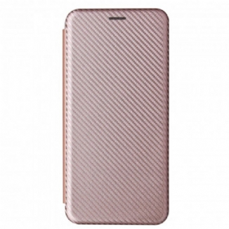 Capa De Celular Para Samsung Galaxy A32 5G Flip Fibra De Carbono