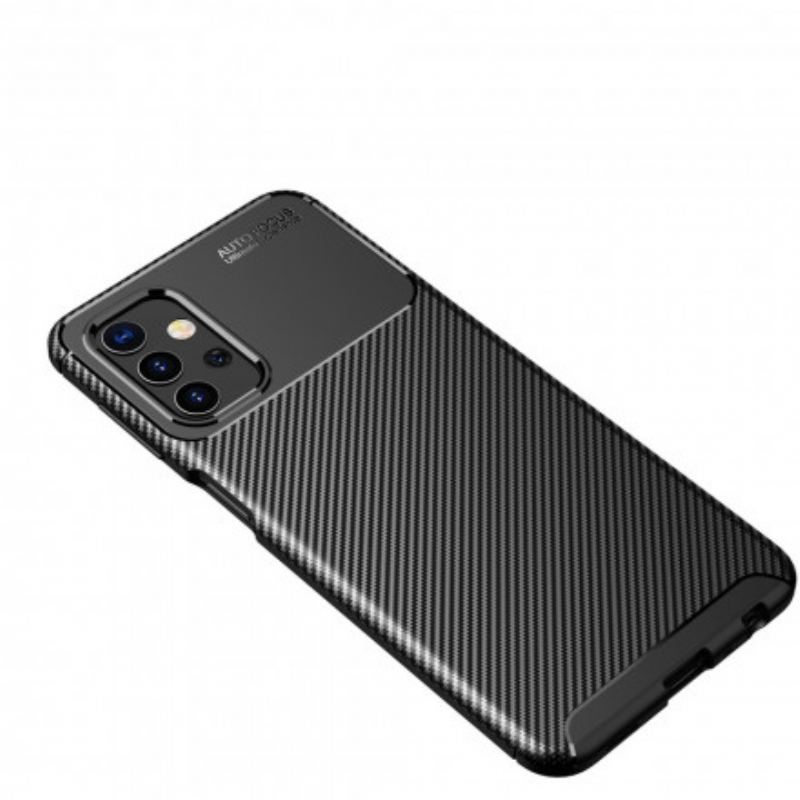 Capa De Celular Para Samsung Galaxy A32 5G Textura Flexível De Fibra De Carbono