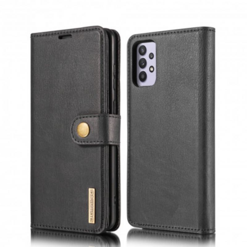 Capa Capa De Couro Para Samsung Galaxy A32 5G Dg. Ming Destacável